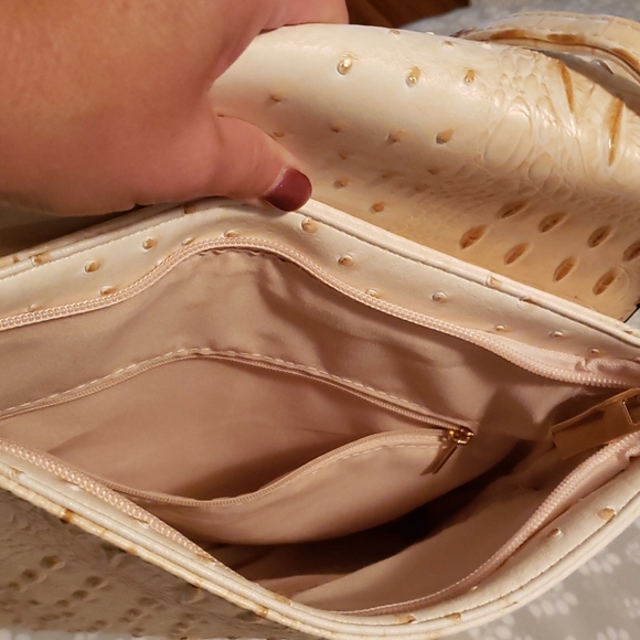 Womens Le Miel imitation ostrich cross body - Picture 6 of 6